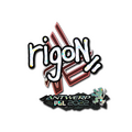 Sticker | rigoN (Glitter) | Antwerp 2022 image 120x120