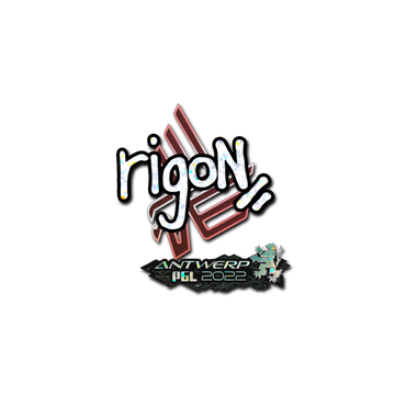Sticker | rigoN (Glitter) | Antwerp 2022 image 360x360