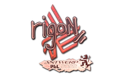 Sticker | rigoN (Holo) | Antwerp 2022