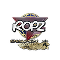 Sticker | ropz (Champion) | Antwerp 2022 image 120x120