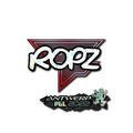 Sticker | ropz (Glitter) | Antwerp 2022 image 120x120