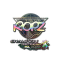 Sticker | ropz (Holo, Champion) | Antwerp 2022 image 120x120