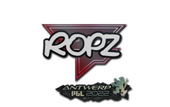 Sticker | ropz | Antwerp 2022