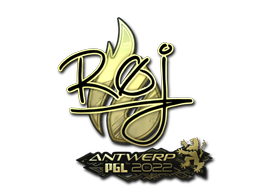 สติกเกอร์ | roeJ (ทอง) | Antwerp 2022