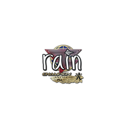 Sticker | rain (Champion) | Antwerp 2022