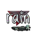 Sticker | rain (Glitter) | Antwerp 2022 image 120x120