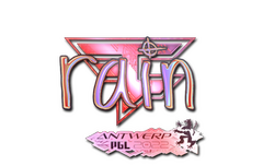 Sticker | rain (Holo) | Antwerp 2022