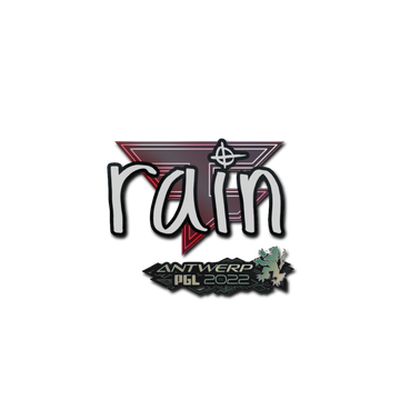 Sticker | rain | Antwerp 2022 image 360x360