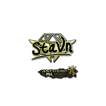 Sticker | stavn (Gold) | Antwerp 2022 image 360x360