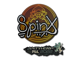 Samolepka | Spinx | PGL Antwerp 2022