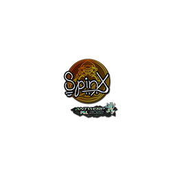 Sticker | Spinx (Glitter) | Antwerp 2022