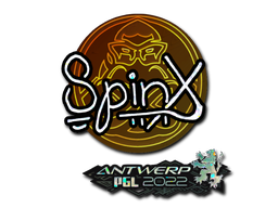 스티커 | Spinx(반짝이) | 안트베르펜 2022