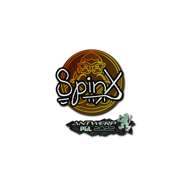 Sticker | Spinx (Glitter) | Antwerp 2022 image 360x360