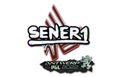 Sticker | SENER1 (Glitter) | Antwerp 2022