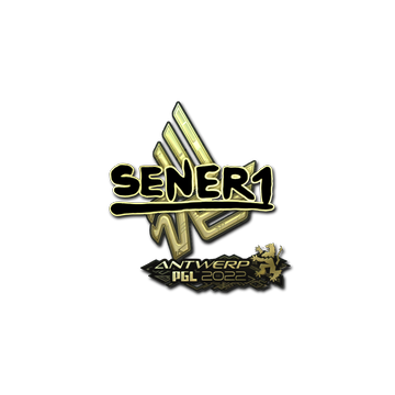 Sticker | SENER1 (Gold) | Antwerp 2022 image 360x360