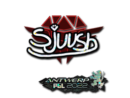 Sticker | sjuush (Glitter) | Antwerp 2022