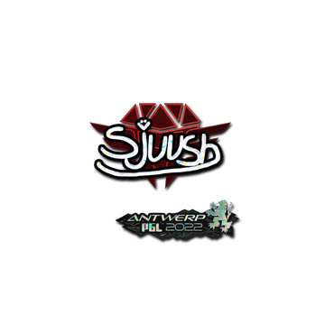 Sticker | sjuush (Glitter) | Antwerp 2022 image 360x360