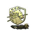 Sticker | shox (Gold) | Antwerp 2022 image 120x120