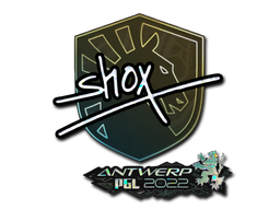 Abțibild | shox (Sclipitor) | Antwerp 2022