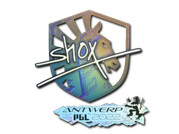 Sticker | shox (Holo) | Antwerp 2022