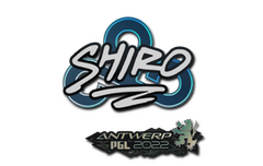 Sticker | sh1ro | Antwerp 2022