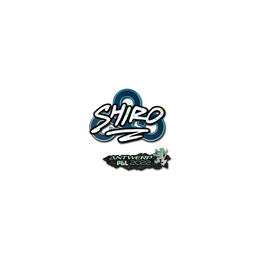 Sticker | sh1ro (Glitter) | Antwerp 2022