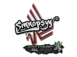 Klistermærke | sinnopsyy | Antwerp 2022