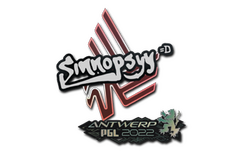 Sticker | sinnopsyy | Antwerp 2022
