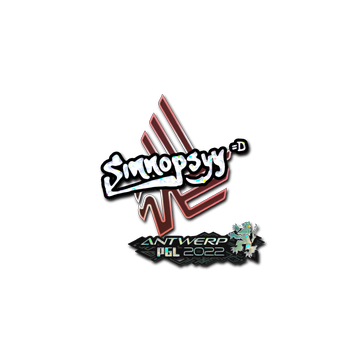 Sticker | sinnopsyy (Glitter) | Antwerp 2022 image 360x360