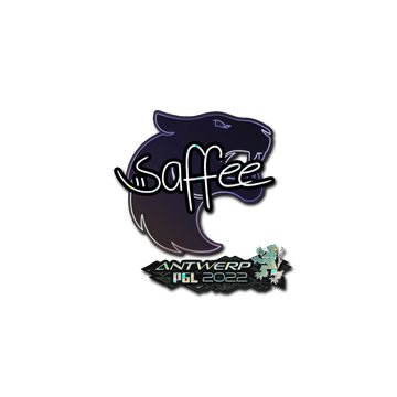 Sticker | saffee (Glitter) | Antwerp 2022 image 360x360