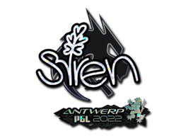 貼紙 | S1ren（炫光）| Antwerp 2022