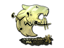 Sticker | yuurih (Gold) | Antwerp 2022