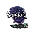 Sticker | YEKINDAR (Glitter) | Antwerp 2022 image 120x120