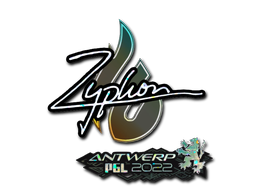 Sticker | Zyphon (Glitter) | Antwerp 2022