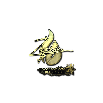 Sticker | Zyphon (Gold) | Antwerp 2022 image 360x360