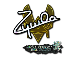 Adesivo | ZywOo (Purpurinado) | Antuérpia 2022