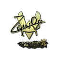 Sticker | ZywOo (Gold) | Antwerp 2022 image 120x120