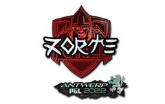 Sticker | zorte (Glitter) | Antwerp 2022