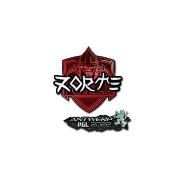 Sticker | zorte (Glitter) | Antwerp 2022 image 360x360