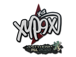 Klistremerke | Xyp9x | Antwerp 2022