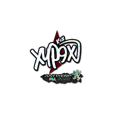 Sticker | Xyp9x (Glitter) | Antwerp 2022 image 360x360