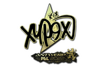 Sticker | Xyp9x (Gold) | Antwerp 2022