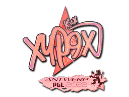 Klistremerke | Xyp9x (holo) | Antwerp 2022