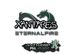 Abțibild | XANTARES (Sclipitor) | Antwerp 2022