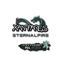 Sticker | XANTARES (Glitter) | Antwerp 2022 image 120x120