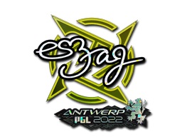 Sticker | es3tag (Glitter) | Antwerp 2022