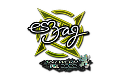 Sticker | es3tag (Glitter) | Antwerp 2022