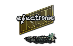 Sticker | electronic | Antwerp 2022