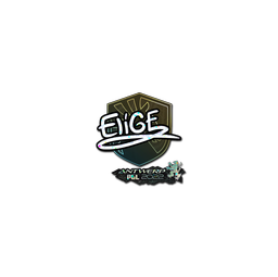 Sticker | EliGE (Glitter) | Antwerp 2022