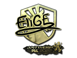 สติกเกอร์ | EliGE (ทอง) | Antwerp 2022